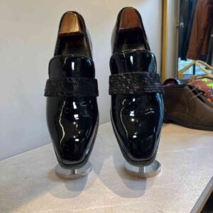 Patent Katdana T-shape Moccasins